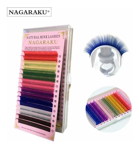 Pestañas Nagaraku - Colores