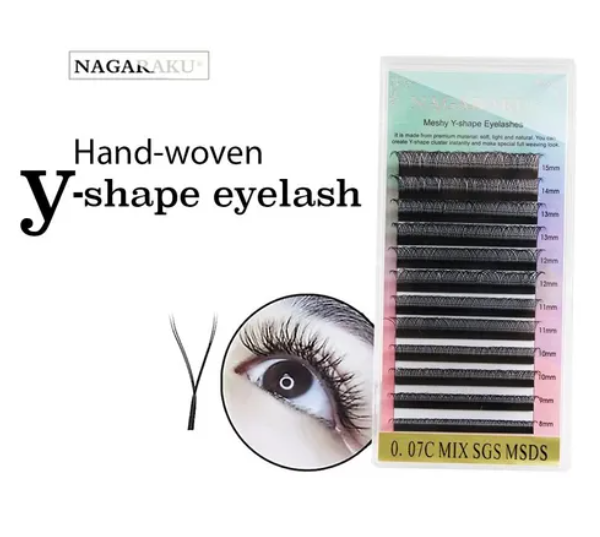 Pestañas Nagaraku doble Y - 11mm 0,05D