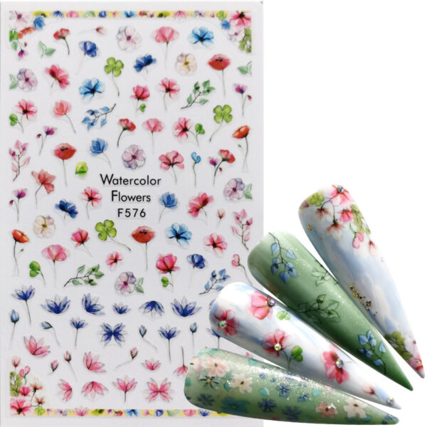 Sticker flores cod. F576
