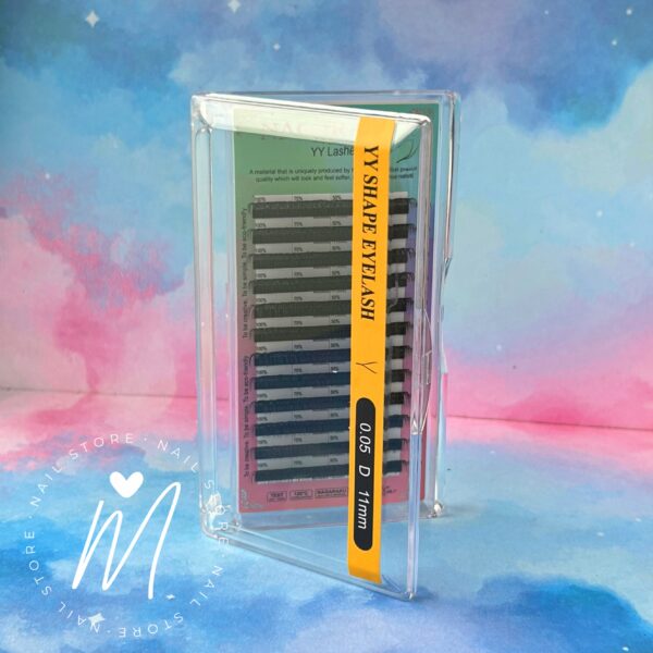 Pestañas Nagaraku doble Y - 11mm 0,05D