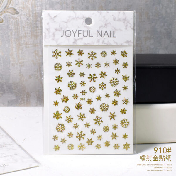Stickers Navidad mod. 910 dorado