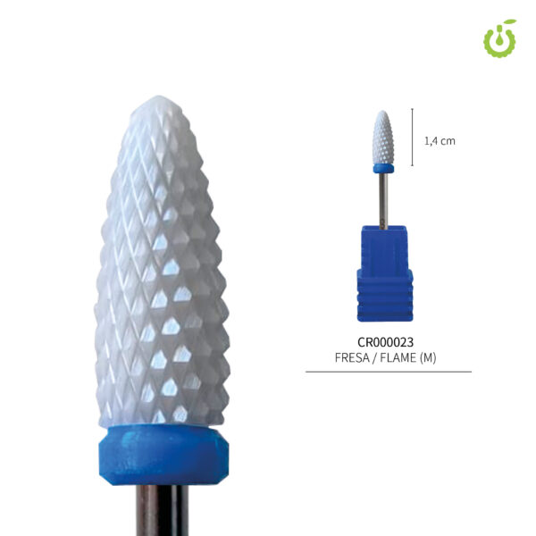 Fresa de cerámica cónica AZUL Coldrose