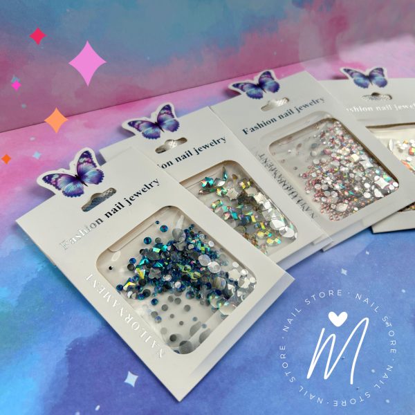 Dijes tornasol mix en bolsita - Fashion Nail