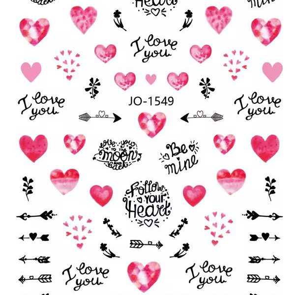 Sticker corazón JO-1549