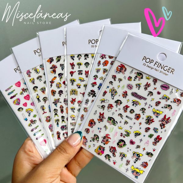 Sticker chicas superpoderosas