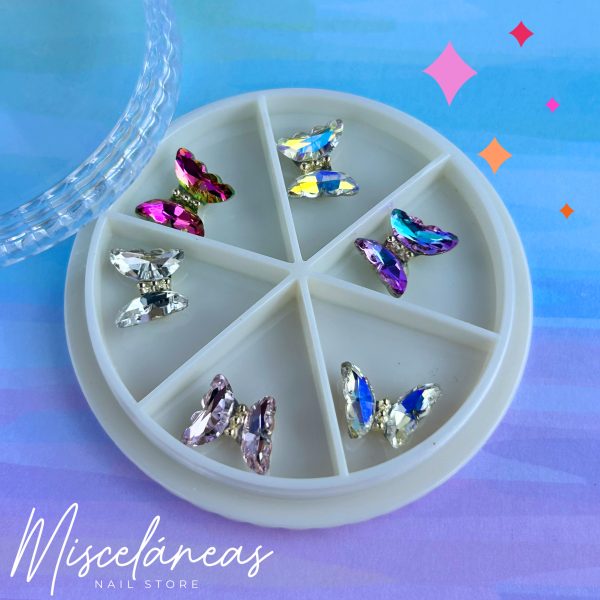 Deco mariposa cristales - Naez