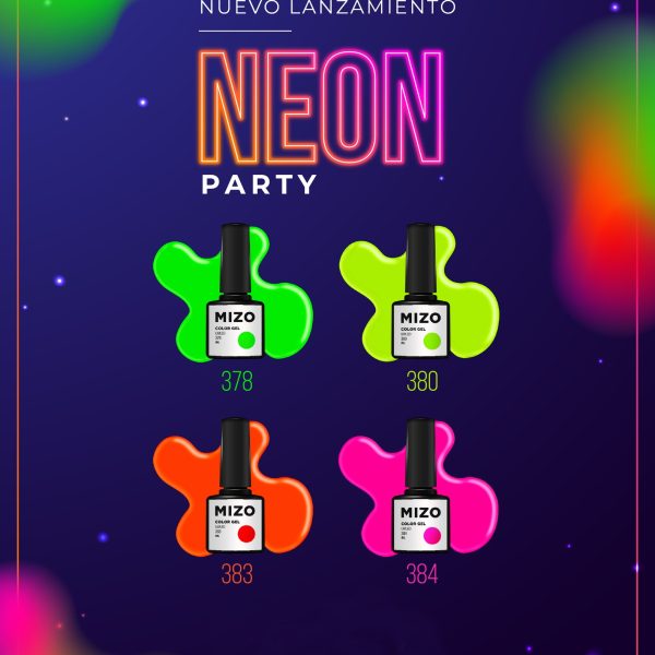 Neon Party - Semipermanente Mizo (378-384)