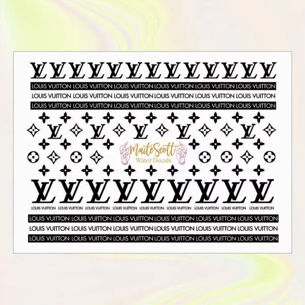 Calco al agua - Maite Scott "Louis Vuitton" mini