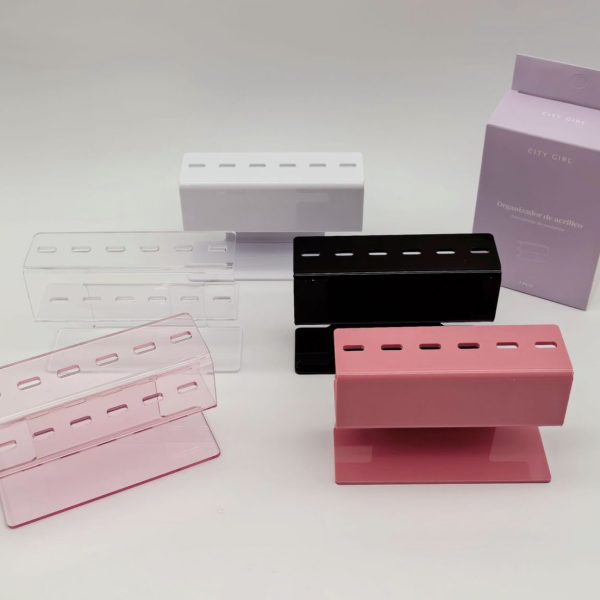 Organizador de acrílico para pinzas - City Girl