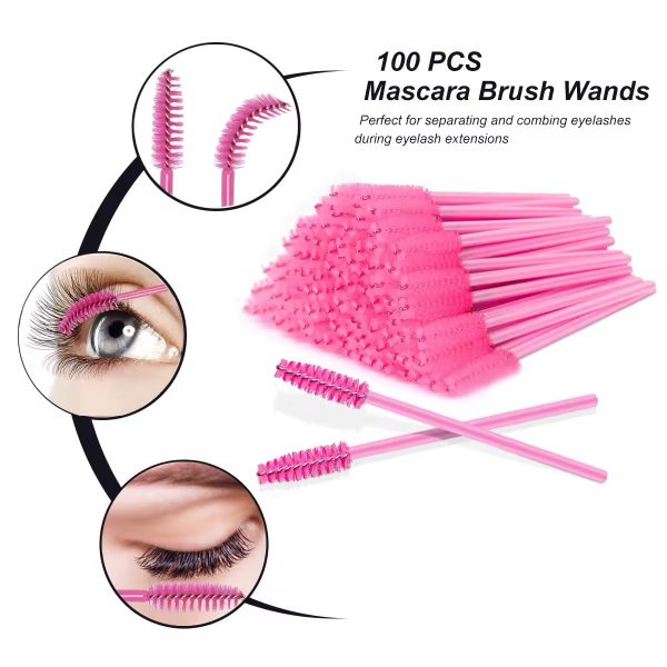 Cepillos para pestañas x100 - Coldrose
