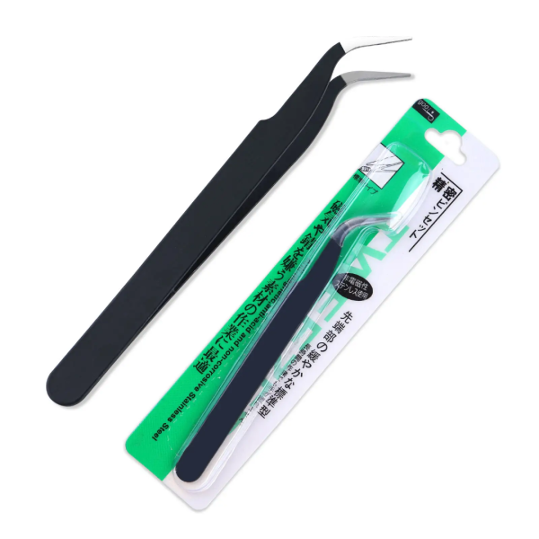 Pinzas económicas para pestañas - negra