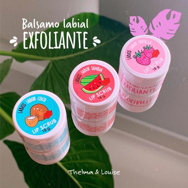 Bálsamo labial exfoliante - Thelma & Louise