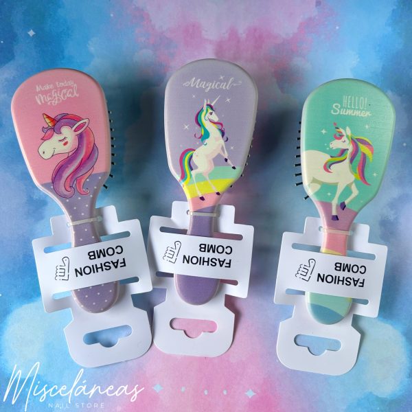 Cepillo unicornio mediano - Fashion comb
