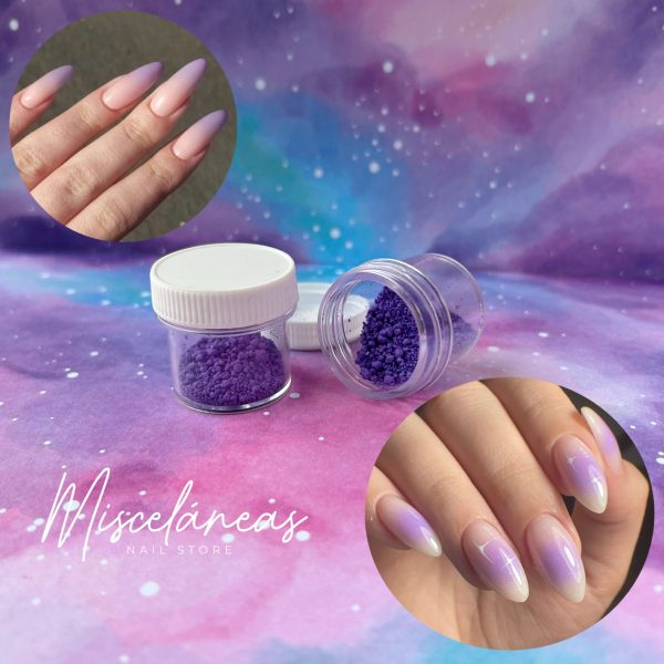 Pigmento efecto aerógrafo VIOLETA