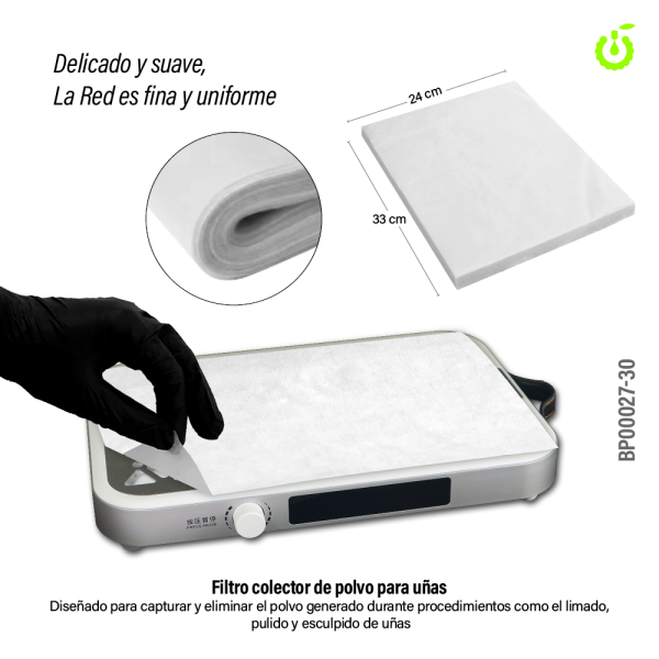 Filtro de algodón para extractor - Cherimoya