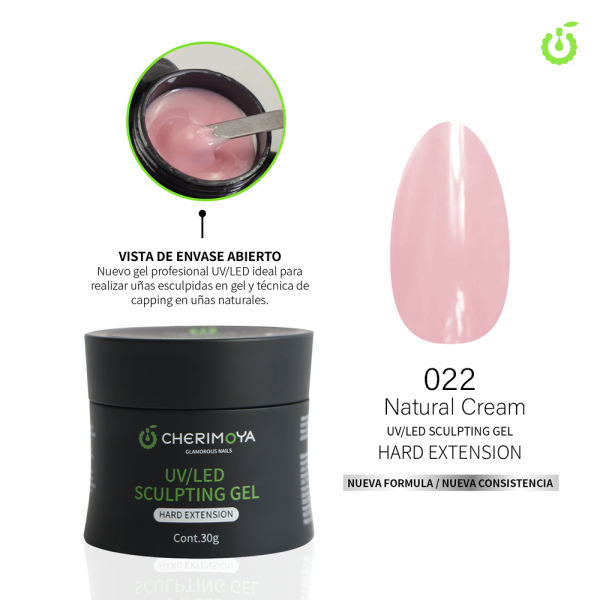 Gel de construcción- Sculting gel Cherimoya - 022