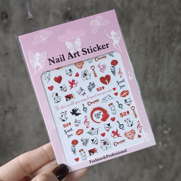 Sticker gatos COD. 180