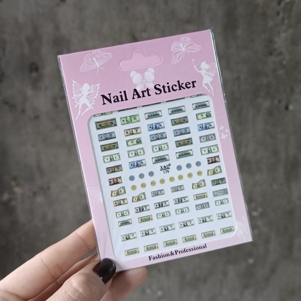 Sticker dólares Cod. 179