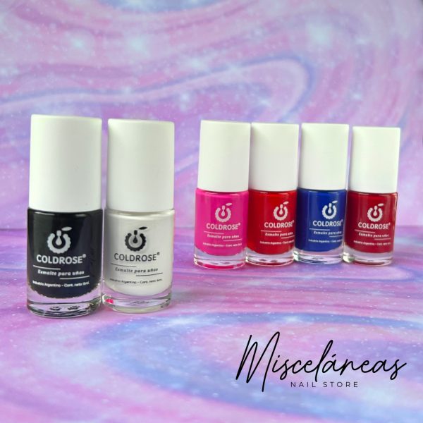 Esmalte tradicional Coldrose - 8 Ml.