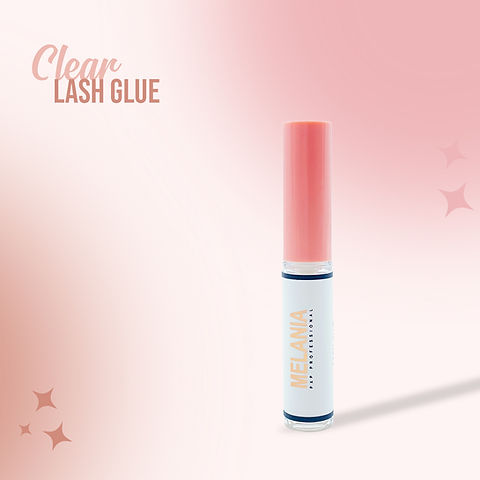 CLEAR LASH GLUE - pegamento para lifting -Melania