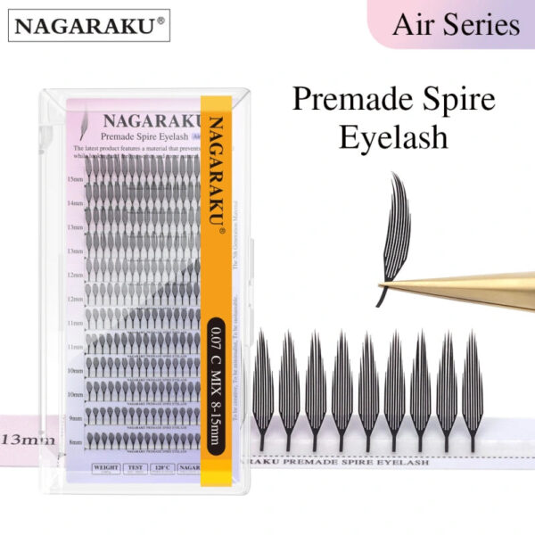 Pestañas Nagaraku Spire 0.07 - Mix