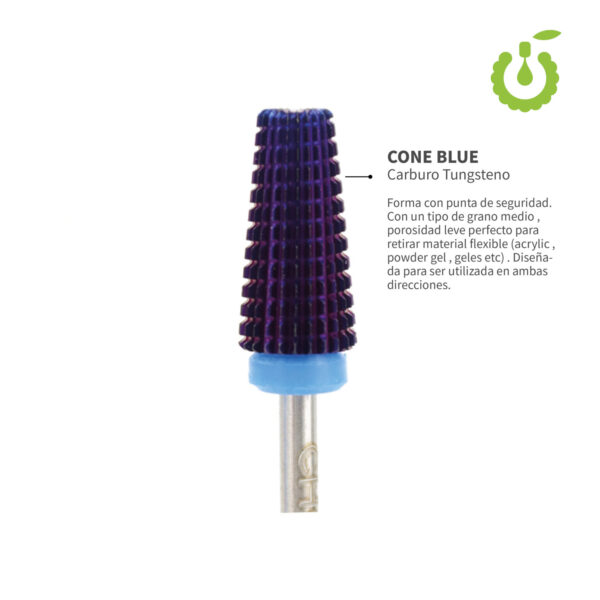 Fresa Carburo de Tugsteno cinta azul - Cherimoya