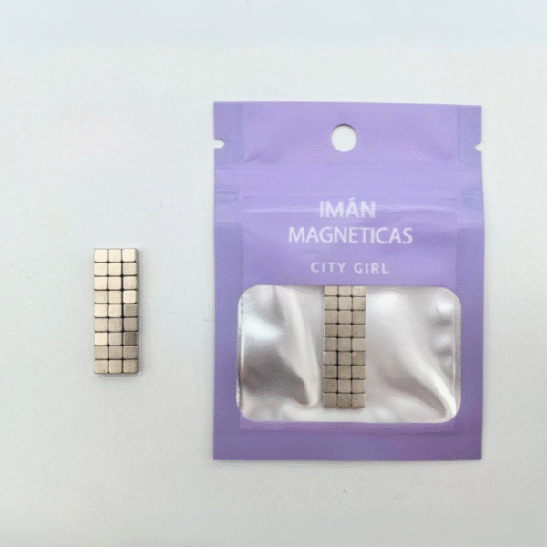 Imanes mini cubos x 27 - City Girl