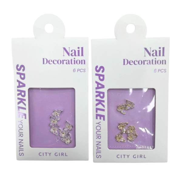 Dijes mariposa plata / oro - City Girl
