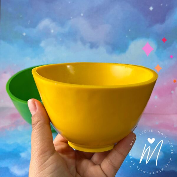 Bowl de goma para mascarilla
