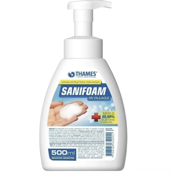 Espuma antibacterial 5 ml - Sanifoam