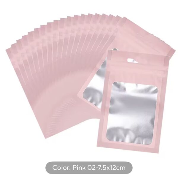 Bolsitas con zipper / ziploc x 15 unidades - Rosas