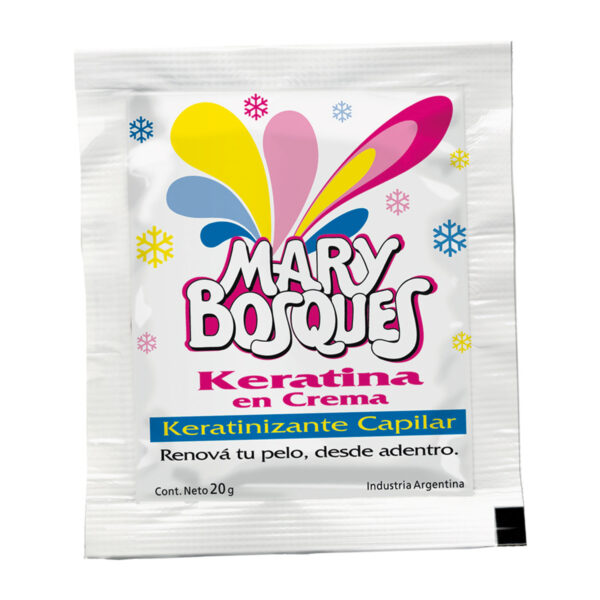 Tratamiento Capilar Keratina en Crema - Mary Bosques