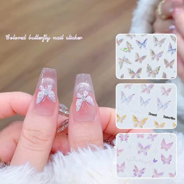 Sticker mariposas facetadas - Cod. MO-21