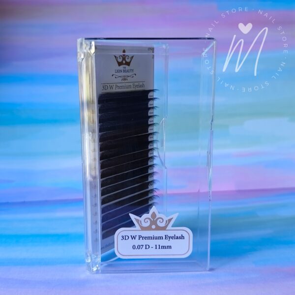 Pestañas Tecnológicas Lion Beauty 3D W - 0,07 D - 11MM