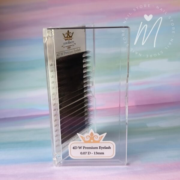 Pestañas tecnológicas Lion Beauty 4D W - 0,07 D - 13MM