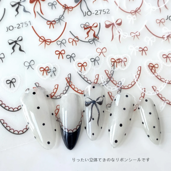 Sticker moños / francesitas