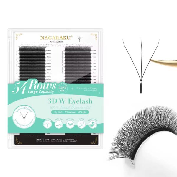 Pestañas Nagaraku - 3D W 0,07 Mix - Big box