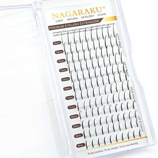 Pestañas Nagaraku Spike 0,07 - Mix 8 - 15 mm