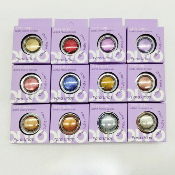 Polvo espejo titanio - City Girl