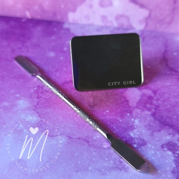 Mini paleta anillo + espátula - City Girl