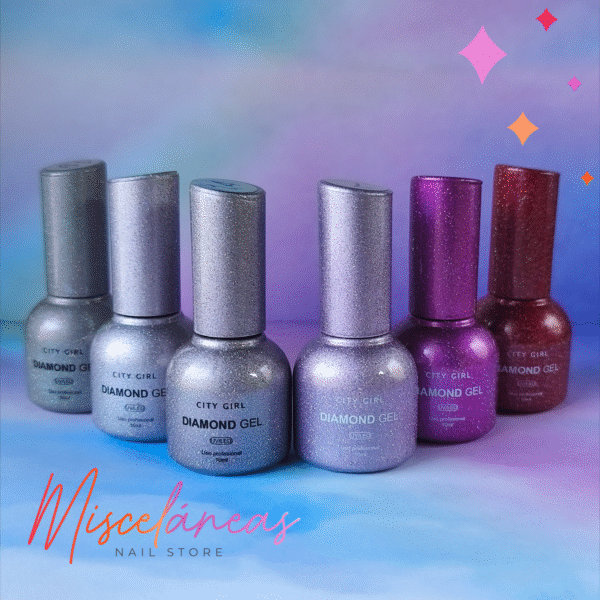 Esmaltes reflectivos Diamond - City Girl - 016