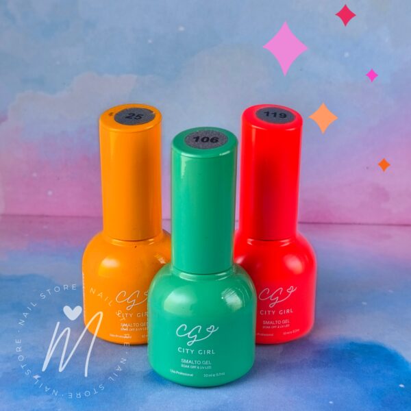 Esmaltes semipermanentes City Girl 10 ml - OFERTA