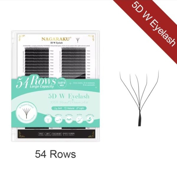 Pestañas Nagaraku - 5D W 0,07 Mix - Big box