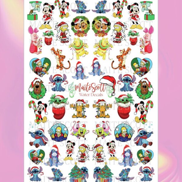 Calcos Maite Scott - Navideño