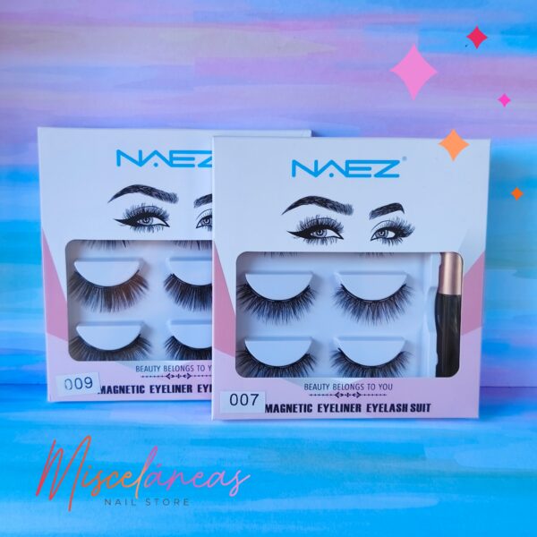 Pestañas magnéticas - Naez