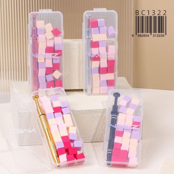 Garrita con esponjas para degrade - En caja