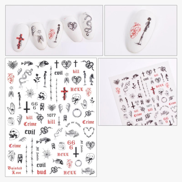 Stickers Góticos 1077