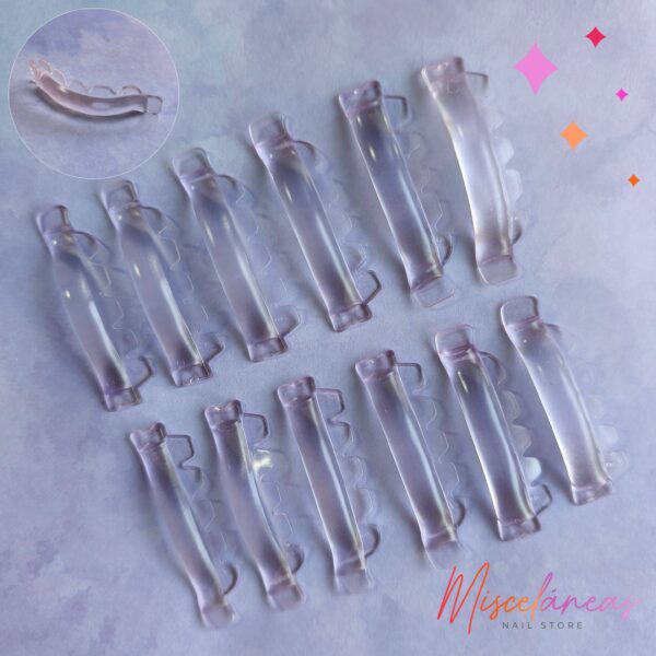 Bigudies anatomicos Cocodrilo rosa