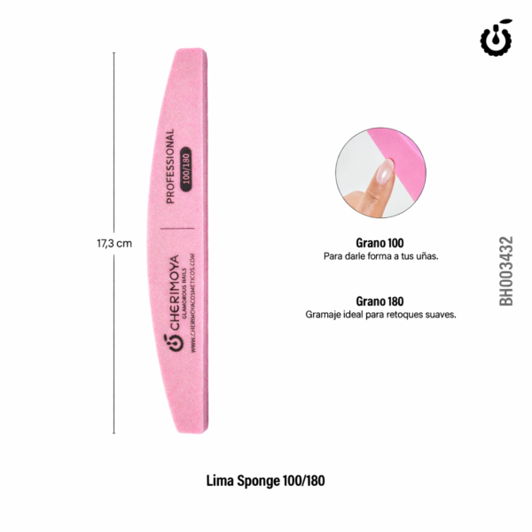 Lima Sponge Cherimoya Medialuna 100/180
