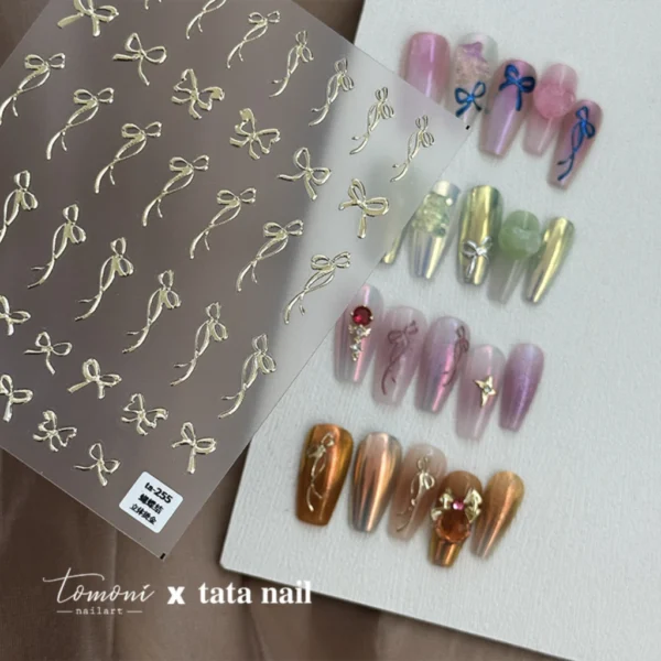 Sticker moño metalizado - Magic Girl